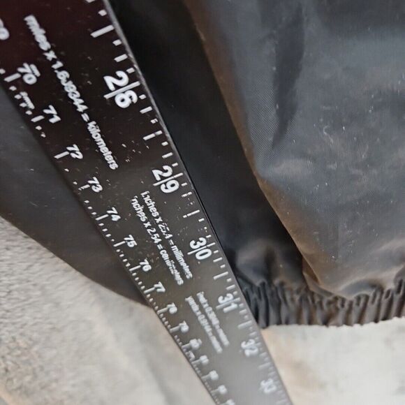 Pinnacle Mens XL Nylon Pants Breakaway Snap Sides Black Outdoor jogger style - Picture 4 of 12